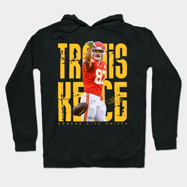 Travis Kelce Hoodie by Juantamad